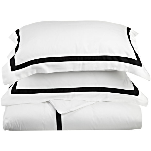 Hotel Reversible Duvet Cover Set & Reviews AllModern